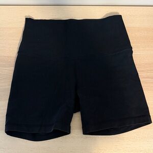 TNA Sleek Black Bike Shorts
